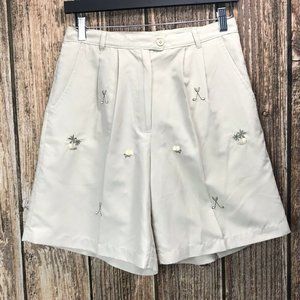 K.T. Golf Kenneth Too Shorts ~ Sz 10P ~ Beige